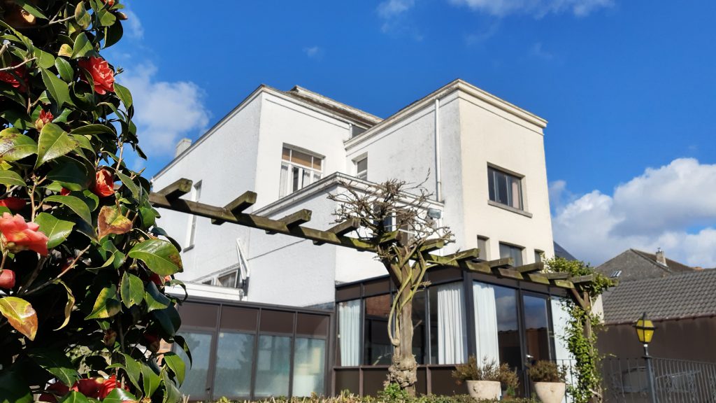 Huis met zicht op de Schelde